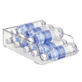 iDesign Water Bottle Organizer for Fridge or Pantry - Clear - Made in USA - style: Pack of 1