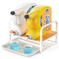 Laundry Detergent Holder Stand, Liquid Detergent Dispenser Shelf Organizer with Cleanable Drip Tray, Liquid Holder Stand Catcher for Laundry Room Organization and Storage (Flat-White) - style: Flat-White