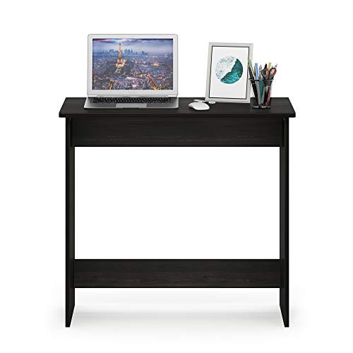 FURINNO Simplistic Study Table, Espresso - color: Espresso, size: 31.3" x 15.4"