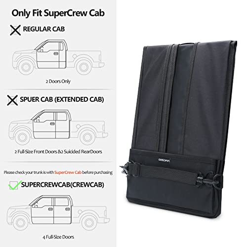 GEEDAR Under Seat Storage Truck Tool Box Organizer for Truck Underseat Storage Ford F150 F250 F350 Chevy Silverado Accessories (2 Compartment for the Bench Seat) - size: for Truck Bench Seats