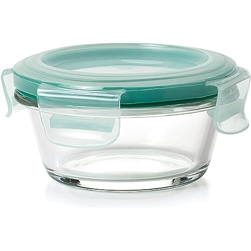 OXO Good Grips 1 Cup Smart Seal Airtight Glass Round Food Storage Container - size: 1 Cup