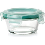 OXO Good Grips 1 Cup Smart Seal Airtight Glass Round Food Storage Container - size: 1 Cup