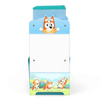 Delta Children - Bluey Design & Store 6 Bin Toy Storage Organizer - Greenguard Gold Certified, Blue - color: Bluey