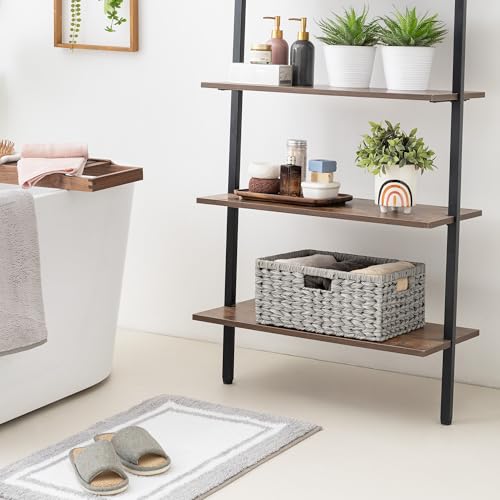 GRANNY SAYS Wicker Storage Baskets for Shelves, Waterproof Wicker Baskets for Organizing, Woven Basket for Shelves, Decorative Basket for Living Room, Grey - color: Gray, size: 15"L x 11"W x 6¾"H