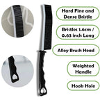 Betanull Crevice Cleaning Brush Set, Multi-Purpose Hard Bristle Brushes for Deep Cleaning Kitchen, Bathroom, Grout, Sink, Cup, Teapot, Bottle, Blender, Corners, Tight Spaces & More