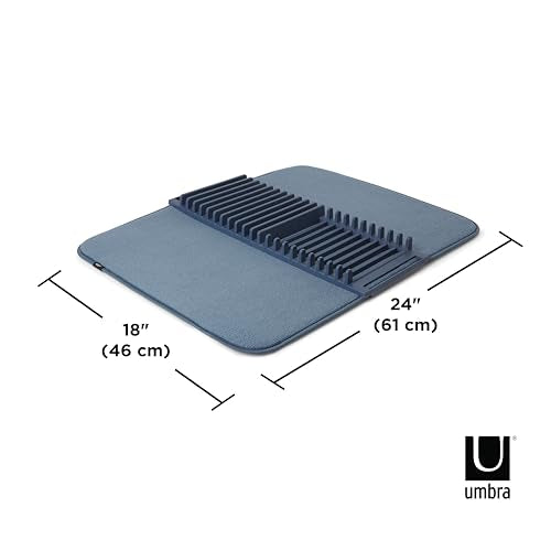 Umbra Udry Drying Mat - color: Denim, style: Basic Rack