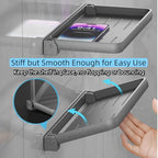 RV Aluminum Foldable Shelf - Wall-Mounted Folding RV Shelves - Compact Camper Trailer Accessories & Space-Saver 12.2x5.5 Inch - size: 1 Pack