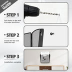 Wall Mount File Holder Mesh Metal Vertical Magazine Holder Letter Size Wall File Organizer Magazine Rack Wall Folder Storage Mail Organizer Hanging Basket Hanging File Organizer for Office (1 Pack) - size: 1 pack