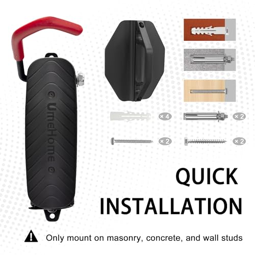 Swivel Bike Wall Mount, Bike Hangers for Garage, Space-Saving Bike Storage, Sturdy Bicycle Rack Can Holds Up to 77 lbs, Easy Install, 1 Pack - size: 1 Pack