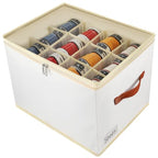 Patinao Shoe Storage Box Organizer for Closet - Space Saver Shoes Containers Bin with Clear Lids Stackable, Can Fit Ottoman, Foldable Shoe Rack Cabinet Cubby for Wardrobe (1 Pack) - size: 1 Pack
