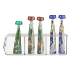 InterDesign Linus Kitchen, Pantry, Refrigerator, Freezer Storage Container, Clear - style: Pack of 1