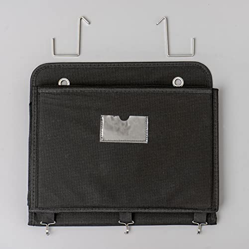 Wall File Organizer For Over the Door Hanger Document Rack with 5 File Pockets | Multipurpose Sorter for Papers & Magazines | Heavy-Duty Wall File Folders for Office Classroom & Home Organization