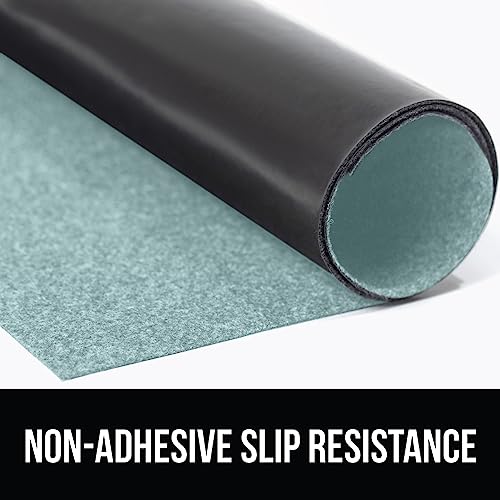 GORILLA GRIP LeakGuard Non-Adhesive Under Sink Mat for Kitchen Cabinet, Waterproof Quick Dry Shelf Liner, Durable Absorbent Felt Mats for Bathroom Sinks, Cabinets, Dresser, Easy Trim, 24x30 Spa Blue - color: Spa Blue, size: 24"W x 30"L