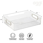 Oggi Cabinet / Drawer Storage Bin (12" x 8.75" x 2.75") - size: 12" x 8.75" x 2.75"