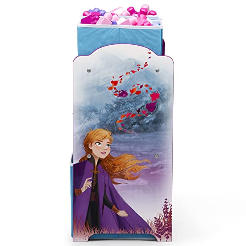 Disney Frozen II 6 Bin Design and Store Toy Organizer by Delta Children, Greenguard Gold Certified - color: Disney Frozen II