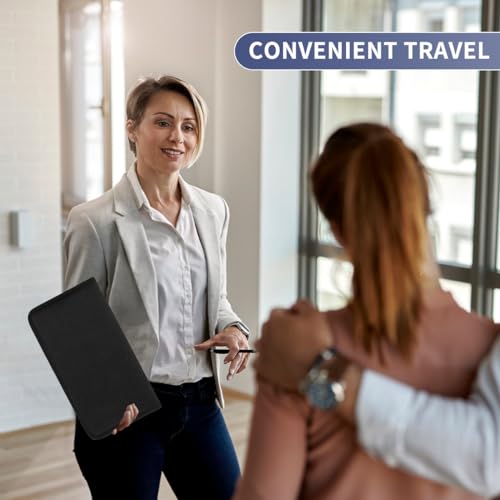 Portable Zippered Key Case,Organizer Waterproof Key Binder with 36 Key Hooks and Tags,Portable Key Storage for Rental Management Real Estate Sales Hotel Executives and Car Service - size: 36 Keys