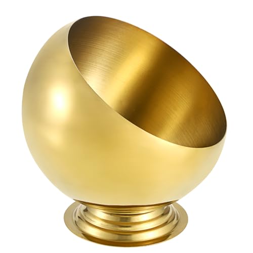 Golden Key Bowl for Entryway Table Decorative Storage Dish Catch All Bowl for Fruit Coffee Pod Holder Centerpiece for Kitchen Home Decor