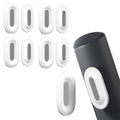Nearockle Magnetic Remote Control Holder Wall Mount, 2025 Upgraded Smaller & Stronger Magnetic Silicone Remote Control Organizer TV Remote Charger Holder Caddy Back of TV (White-4 Pack) - color: White, size: 4 Pack