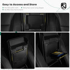 YHTAUTO Armrest Hidden Storage Box for Tesla Model Y Juniper 2025 2026 (Premium & Performance), Tesla Model 3 Highland 2024 2025 2026, Center Console Organizer Tray Compartment Storage Car Accessories - style: 1PC Armrest Hidden Storage Box