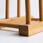 Kunovo Bamboo Dish Rack,Pot lid/Plate/Cutting Board Organizer for Kitchen cabinets,Bottle Drying Holder - color: 3g