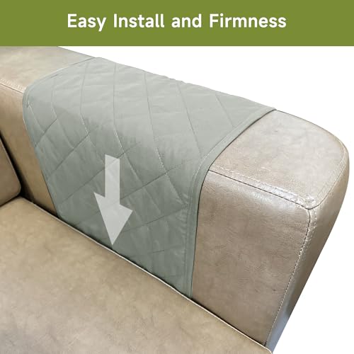 MEHIDFY Sofa Armrest Caddy, Waterproof Bedside Storage Organizer, Non Slip Armchair Pockets, Remote Control Holder for Couch, Handy Pouches with 6 Pockets for TV Remote, Phone, Magazine(Grey) - color: Grey