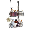 HapiRm Hanging Shower Caddy Organizer - No Drilling Shower Organizer with Inclined Shelf, Rustproof & Waterproof 304 Stainless Steel Bathroom Caddy - Black - color: Black-Inclined Shelf