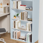 SANNO Adjustable Closet Organizer Shelf, 17-31" Tension Shelf with Heavy-Duty Adhesive - DIY Expandable Shelf Dividers for Cabinet, Pantry, Wardrobe, Kitchen, 1 Pack - size: 26-38'' * 15.8''W