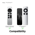 elago Universal Remote Holder Mount Compatible with Apple TV and All Other Control Devices - Adhesive Tape or Screw Mounting Options, Available Wired Charging [Small] [3rd & 2nd Gen] [White] - color: White, size: Small - 2&3 Gen