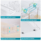 oylik Can Organizer for Pantry, 4 Tiers Can Storage Rack, up to 48 Cans Food Holders for Fridge, Cabinet and Pantry Organization - size: 4 Tiers*3 Rows