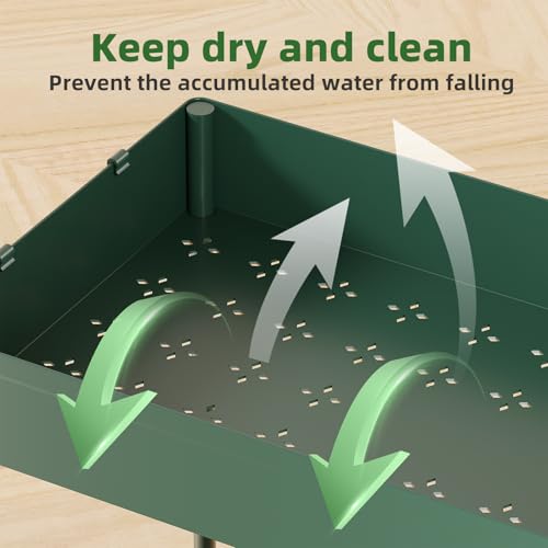Simple Trending Under Sink Organizer 2 Pack, Sink Pull-Out Sliding Storage Cabinet, 2-Tier Under Shelf Organizer for Kitchen Bathroom, Green - color: Green, size: 2 pack