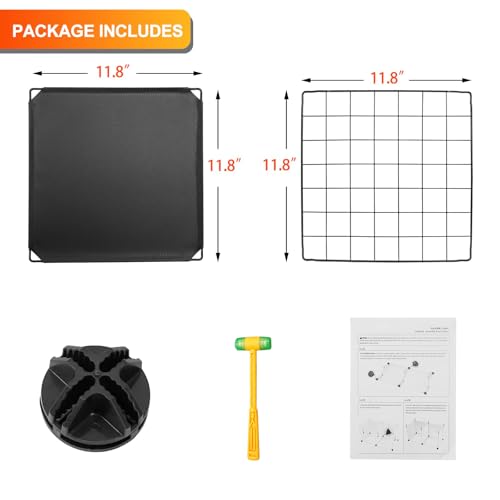 HUBSON Wire Cube Storage Organizer, Book/Toy/Craft/Potted Plants and petCloset Organizers and Storage Shelves?6-Cube Freely Combinable Metal Grids Storage Shelf,Black Plus Iron - color: Black Plus Iron, size: 6 Cubes