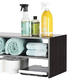 Whitmor Wood Stackable 2-Shelf Shoe Rack, 24 INCH, Espresso - color: Espresso, size: 24 INCH