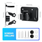 JAMEND CLXP 4-Pack Broom Holder with Heavy Duty Hooks, Upgraded Stainless Steel Mop Hanger. Wall Mount Utility Tool Rack for Kitchen Garden Laundry Garage. Matte Black. - color: 4PCS-Matte Black+Hook