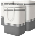 3 Pack Large Laundry Baskets, Laundry Hampers, Freestanding Waterproof Collapsible Clothes Bag with Extended & Reinforced Handles - Clothes Basket for Dorm, Bathroom, Home (75L) - size: 3 x 75L