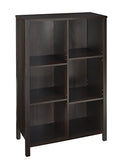 ClosetMaid 16055 Premium Adjustable 6-Cube Organizer, Black Walnut - color: Black Walnut, size: 6-Cube