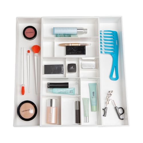 Dial Industries Expandable Vanity Drawer Makeup Organizer Desk Storage Tray - style: Modern