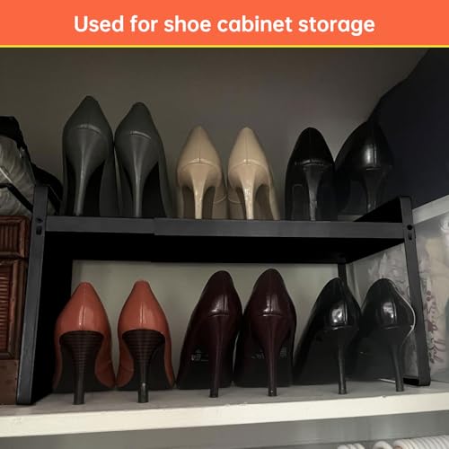 Adjustable Cabinet Shelves 9", Expandable 14~25" Metal Shelving for Pantry & Kitchen Organization (1Pcak) - color: 9" Wide ( 1 Pack)