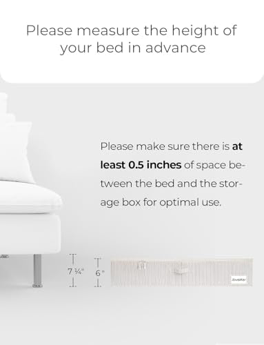 StorageWorks Large Under Bed Storage Containers with Handles and Label Holder, 2 Pack Ultra-thick Fabric Underbed Bins, Closet Organizer for Clothes, Blankets, Sweater - color: Gray and White Stripes, size: Large-without Wheels