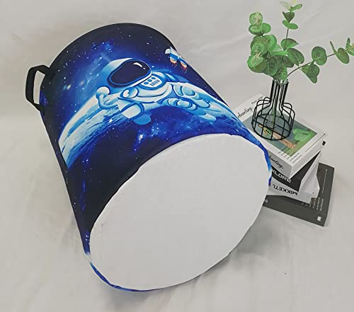 MAIZMZ Kids Hamper Baby Storage Bins Organizer Gift Toy Box Waterproof Laundry Basket Large Canvas Collapsible Chest for Home Boys Room Decor - color: Astronauts