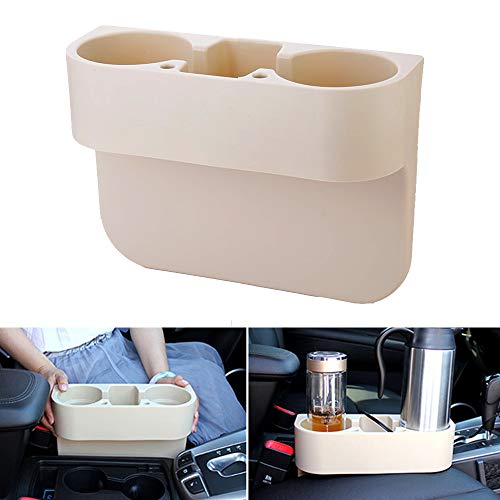 Heart Horse Car Gap Filler, Console Side Pocket, Car Seat Pocket Organizer for Cellphones Wallet Coin Key and Cup Holder Suitable Beige - color: Beige, size: 1 Pack