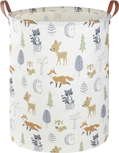 NTAOHAMPER Laundry Hamper, Laundry Basket, Waterproof Storage Bin for Bedroom, Clothes Organizer Basket, Books Box, Room Decor(Animal) - color: Animal