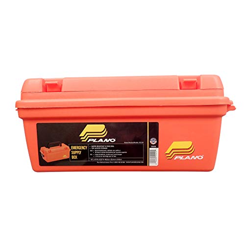 Plano Shallow Dry Storage Box (Orange), small (141250) (Pack of 4) - size: Small (Pack of 4)