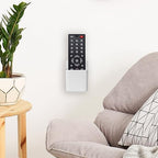 6 Pcs Remote Control Holder Wall Mount, TV Remote Holder, Self Adhesive Controller Holder, Wall Pen Holder Storage Accessories for Home Office School (3 White, 3 Black) - color: white&black-6pcs