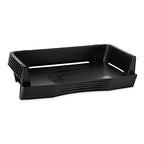 Rubbermaid Regeneration Letter Tray,Six Tier,Plastic,Black (86028),(Pack of 6) - size: 15.8" x 10.9" x 5" (Pack of 6)