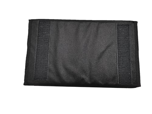 Sofa Armrest Organizer with Cup Holder No-Slip Couch Sofa Armrest Organiser Couch Remote Caddy Control Holder with 1 Large Pockets and 3 Small Pockets for TV Remotes Cellphone Magazines Drinks (Black) - color: Black