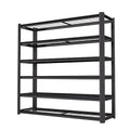 6T 62" W x 24" D x 84" H Garage Shelving Heavy Duty Metal Shelving 4200LBS Storage Shelves Adjustable Metal Shelves for Storage Industrial Garage Shelves for Warehouse Basement - size: 6T 84*62*24