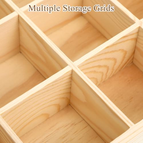 Underwear Storage Box with 20 Compartments Stackable Drawer Organizer for Socks Panties Bras and Small Clothing Accessories Space-Saving Sundries Container for Closet and Home