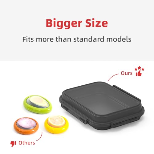 2 Pack Silicone Food Fresh-Keeping Storage Containers with Lid, Dual-Shape Design, BPA-Free, Leakproof Lock Clips, Versatile Fridge Storage Containers, Space Saving & Expandable - color: Gray