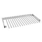 Rev-A-Shelf 30" Pull Out Wire Frame for 9 Pairs of Trouser Pant Rack for Space Saving Home Closet Storage Organization, Chrome, PSC-3014CR - size: 16 Pair