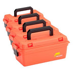 Plano Shallow Dry Storage Box (Orange), small (141250) (Pack of 4) - size: Small (Pack of 4)